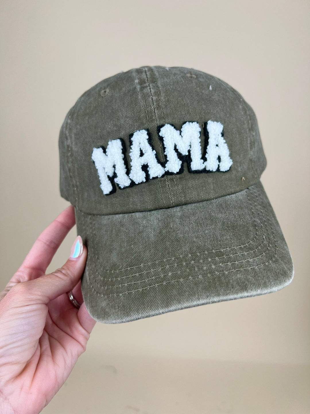 MAMA Sherpa Patch Baseball Cap