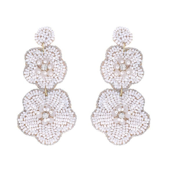 Flower Power Drop Earrings