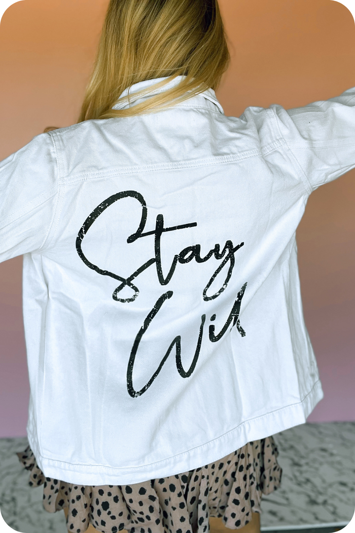 Stay Wild Denim Jacket