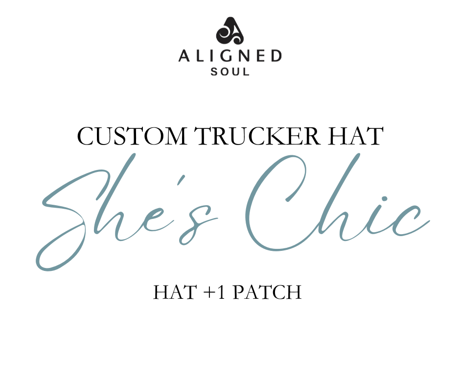 PPOB- She's Chic Trucker Hat w/ 1 Patch