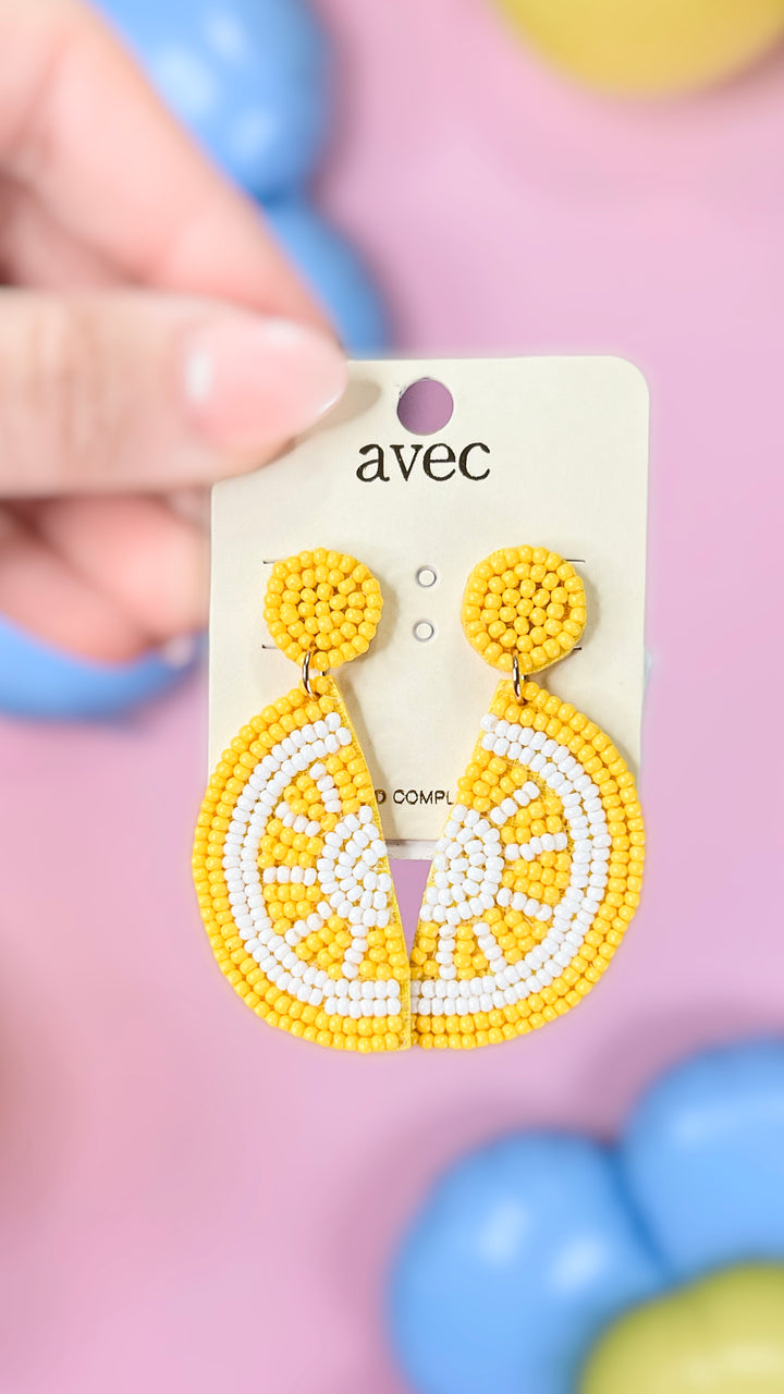 When Life Gives You Lemons Earrings