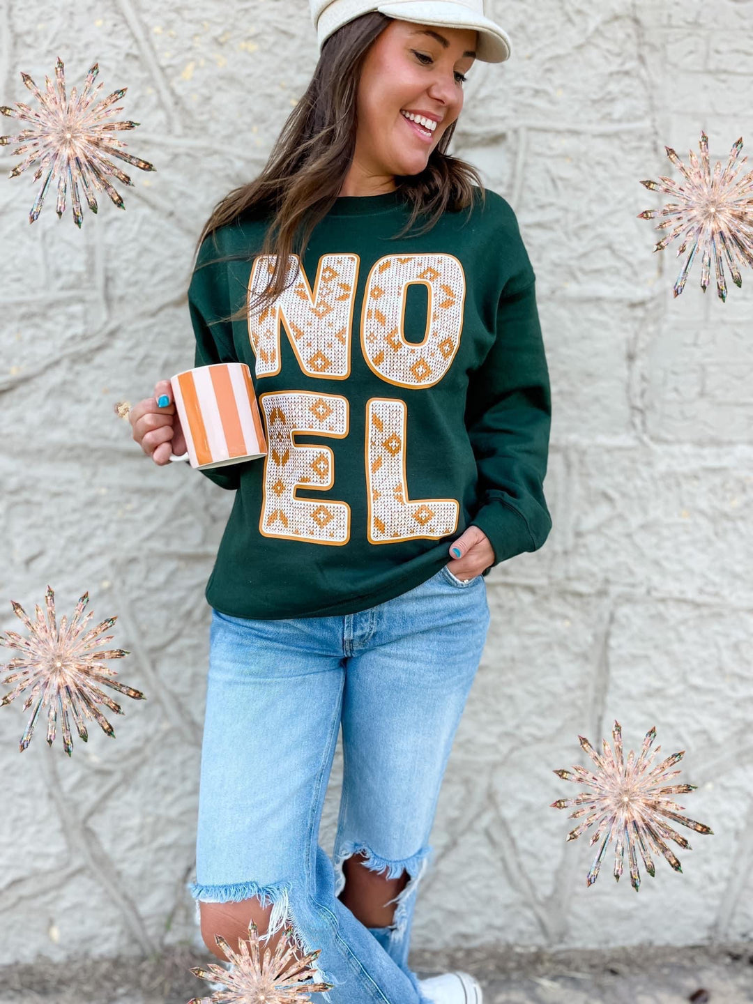 Noel Forest Green Sweatshirt