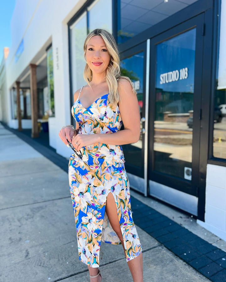 Date Night on Vacay Midi Dress