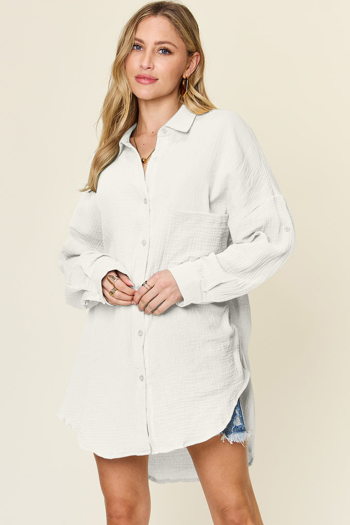 Stay True to Yourself Button Up Shirt- 5 Colors