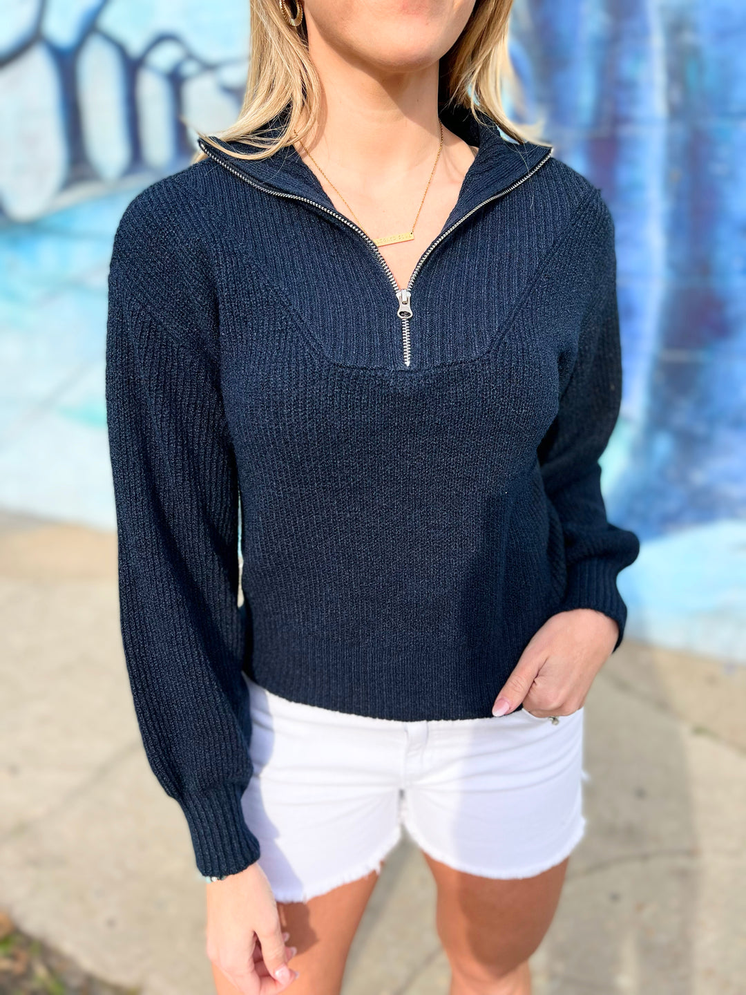 The High Class 1/4 Zip Pullover- 4 Colors