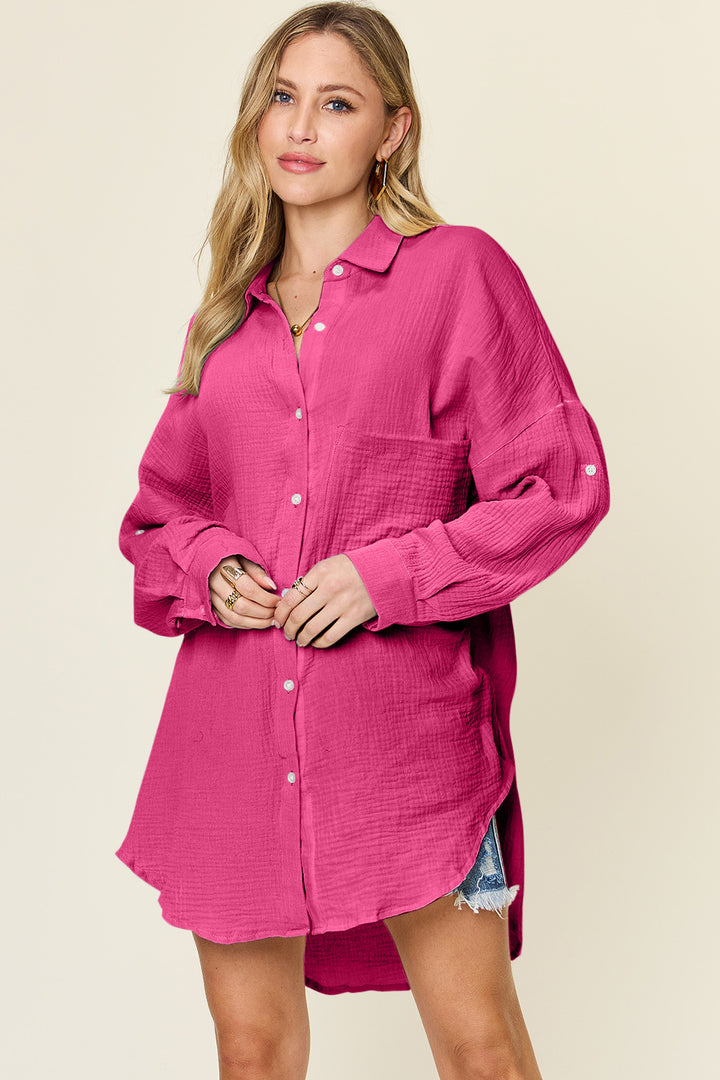 Stay True to Yourself Button Up Shirt- 5 Colors