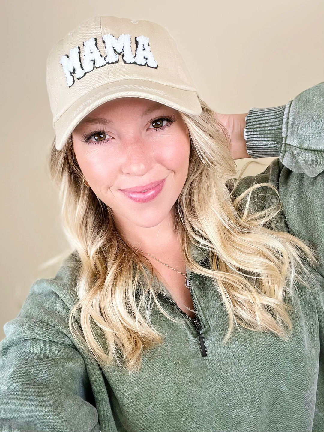 MAMA Sherpa Patch Baseball Cap