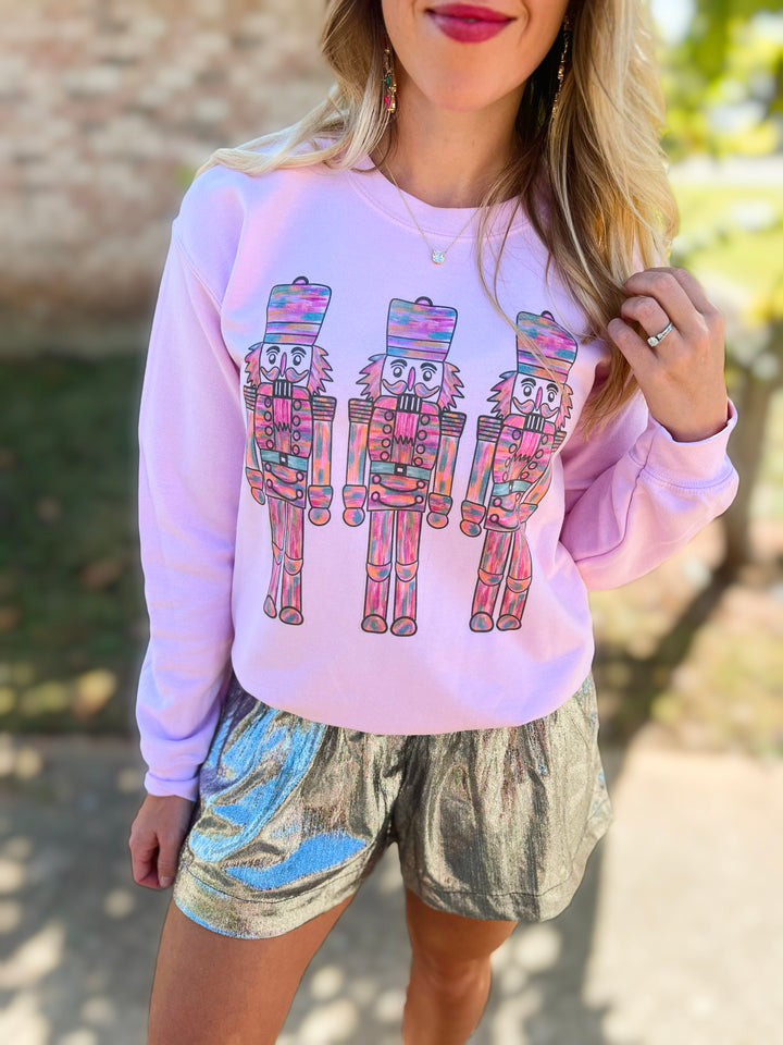 Watercolor Nut Cracker Sweatshirt