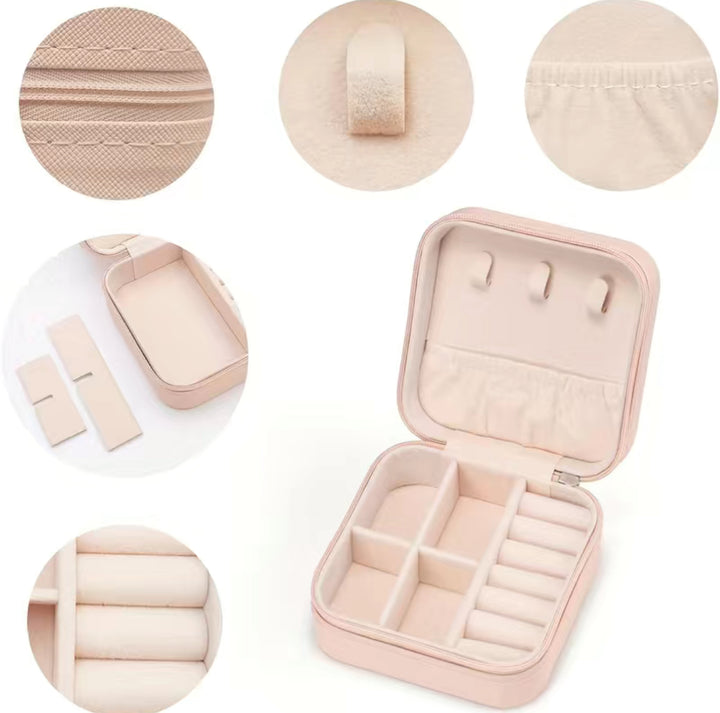 Square Jewelry Travel Case