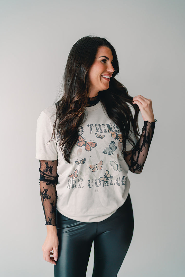 Good Things Are Coming Graphic Tee