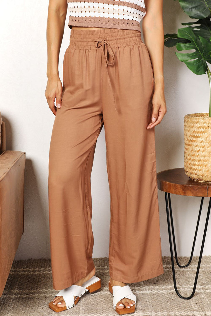 Forever Famous Wide Leg Pants