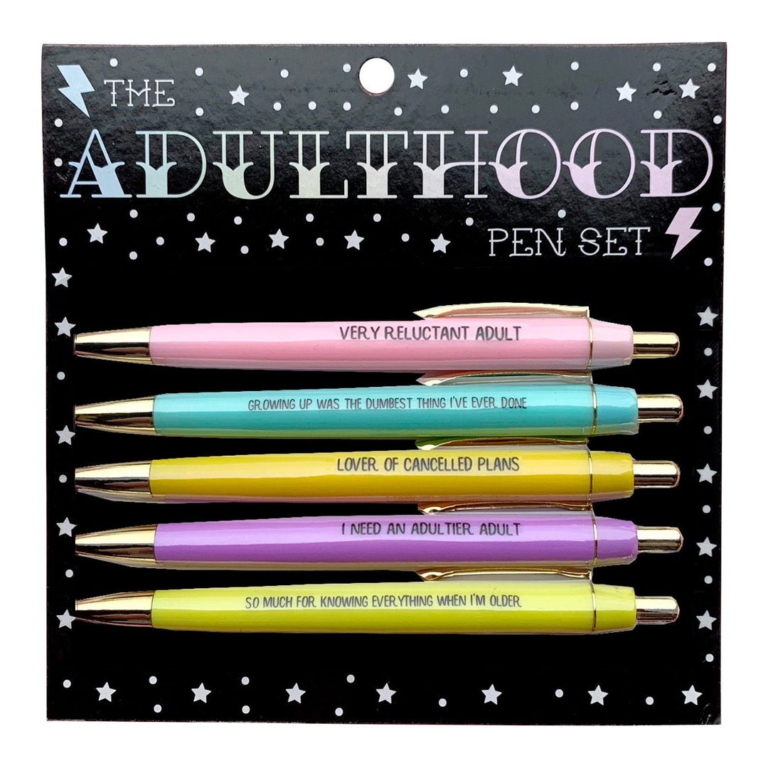 Adulthood Pen Set