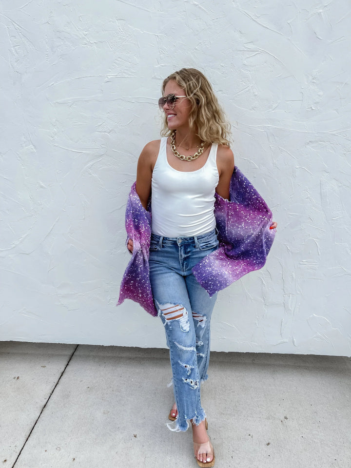 PREORDER: Starstruck Ombre Cardigan in Three Colors