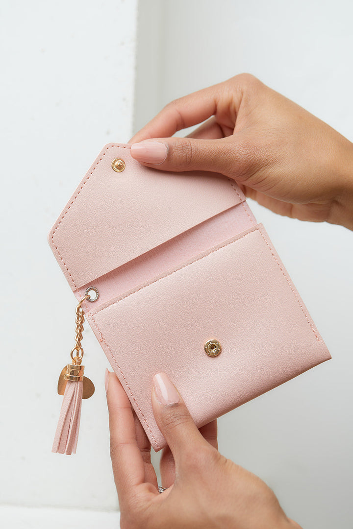 Love Letter Wallet in Mauve