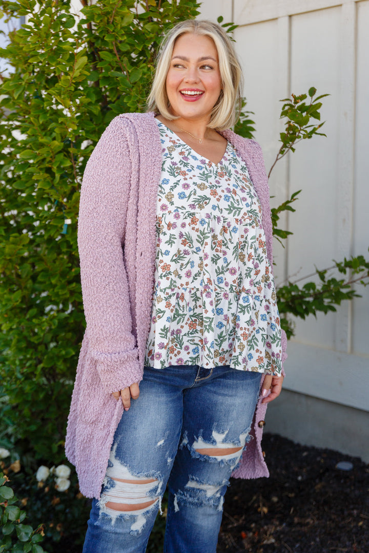 I Think I Can V-Neck Floral Top