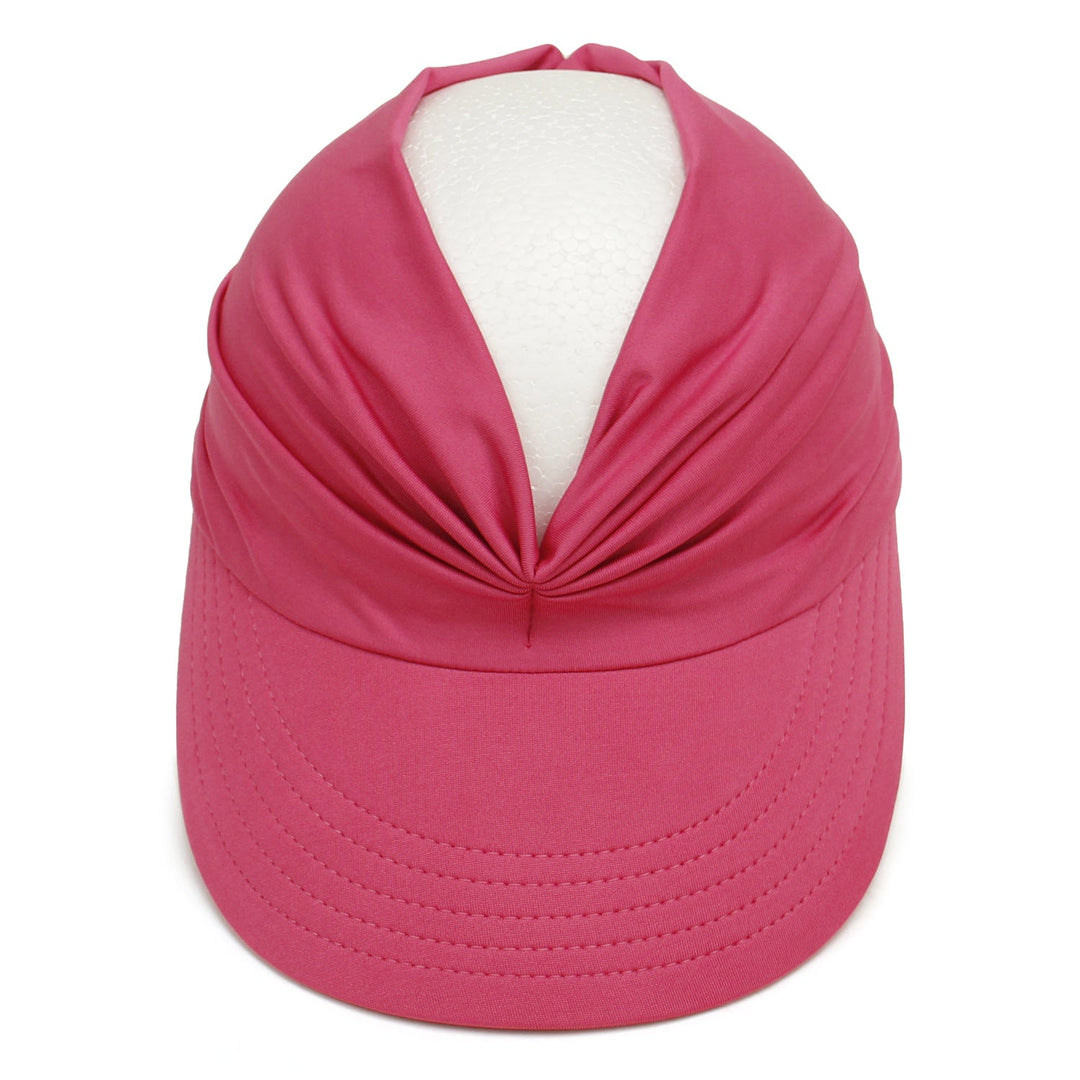 Ruched Visor in Assorted Colors