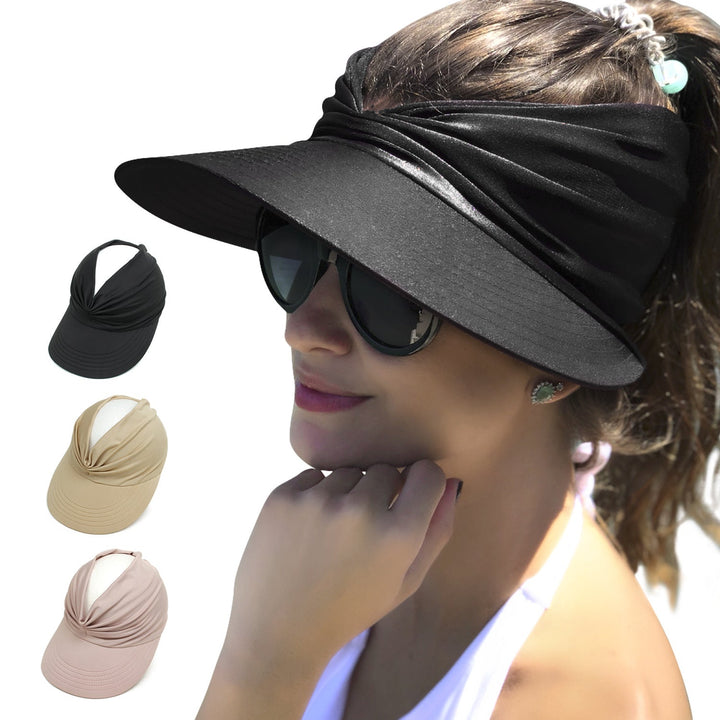 Ruched Visor in Assorted Colors