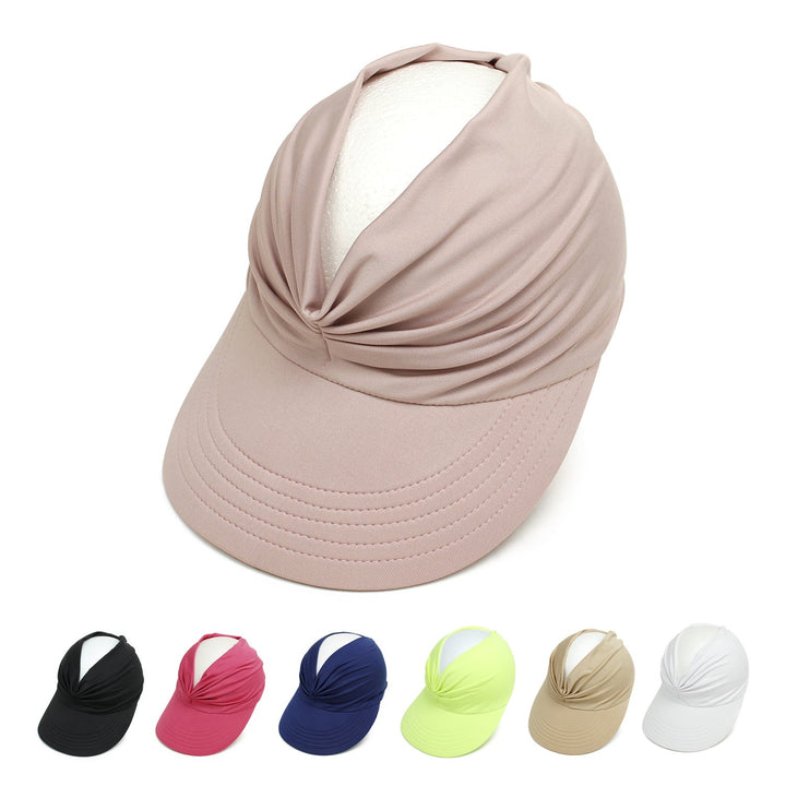 Ruched Visor in Assorted Colors